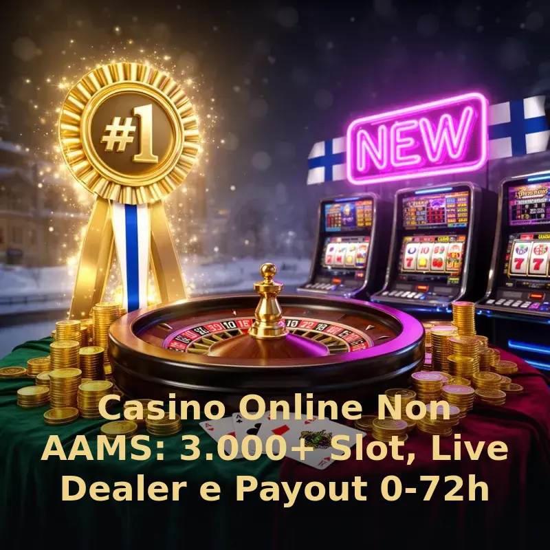Casino Online Non AAMS: 3.000+ Slot, Live Dealer e Payout 0-72h